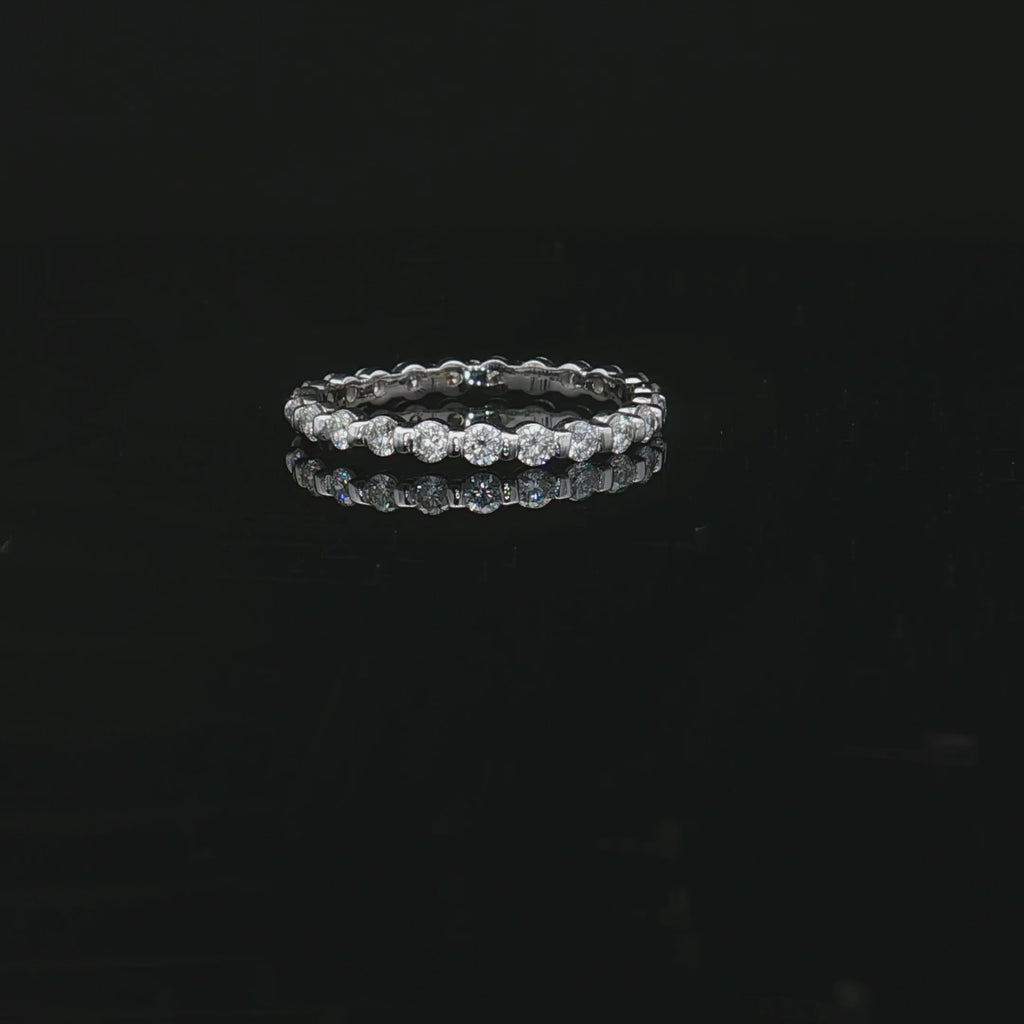 Diamond Wedding Bands  -  Women'