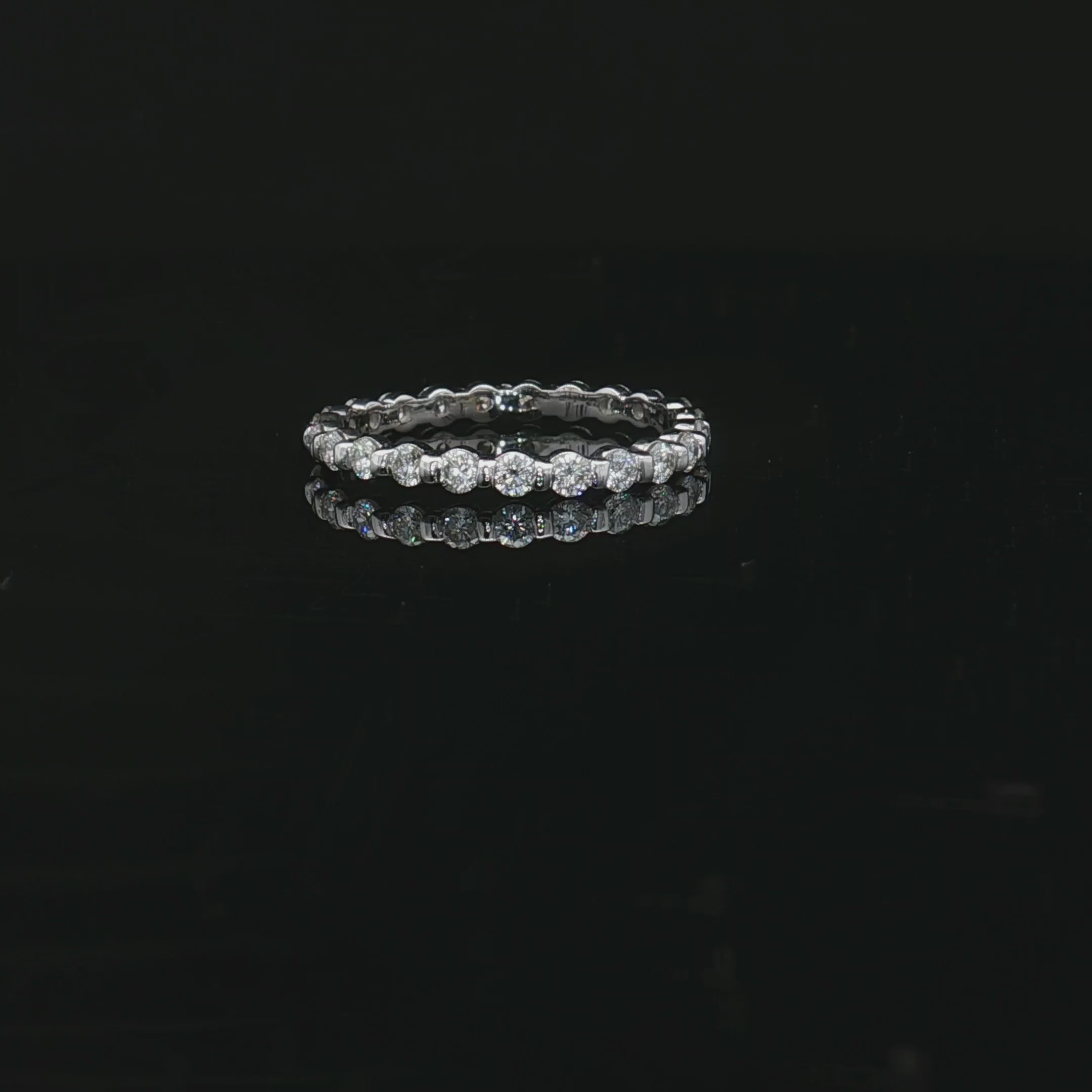 Diamond Wedding Bands  -  Women'