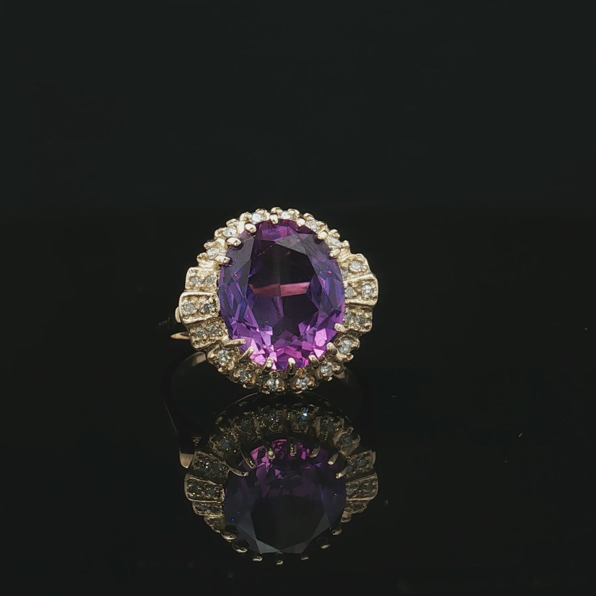 Colored Stone Rings  -  Women'