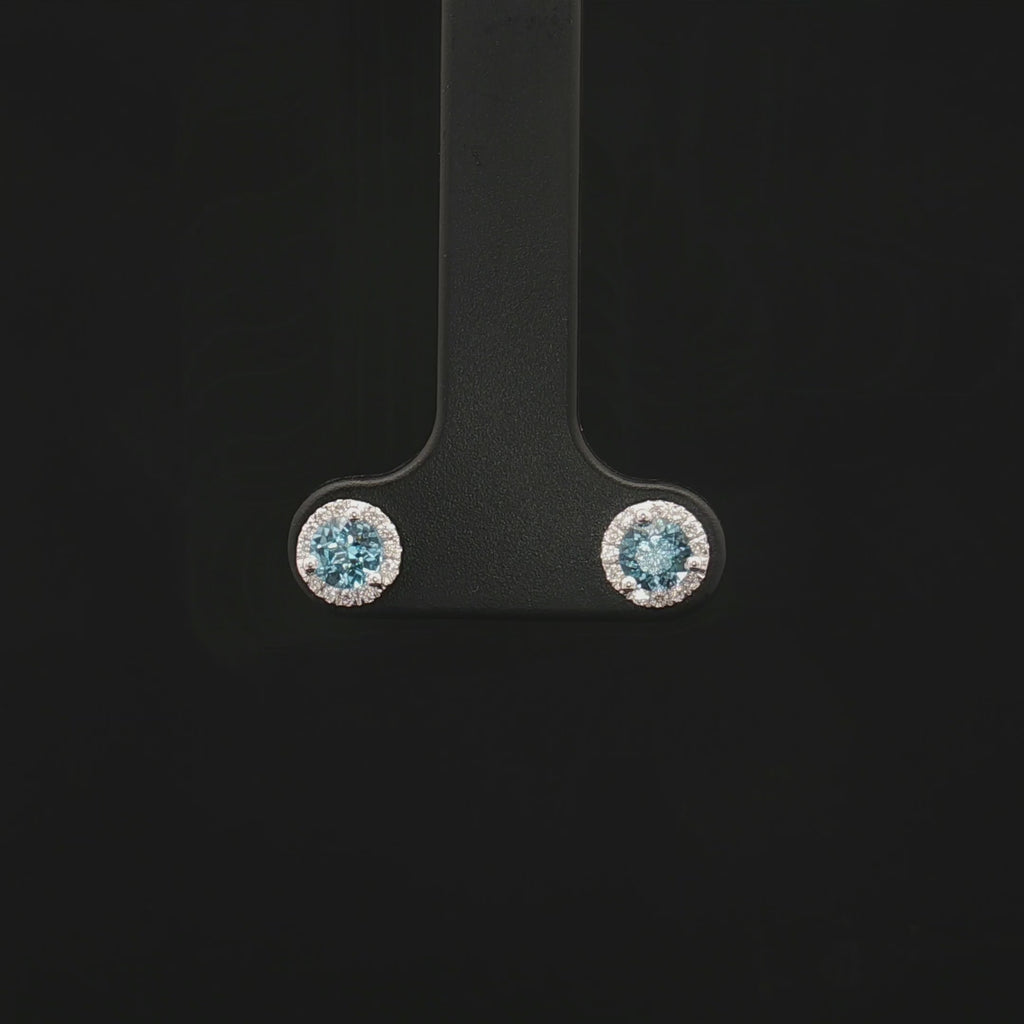 Colored Stone Earring