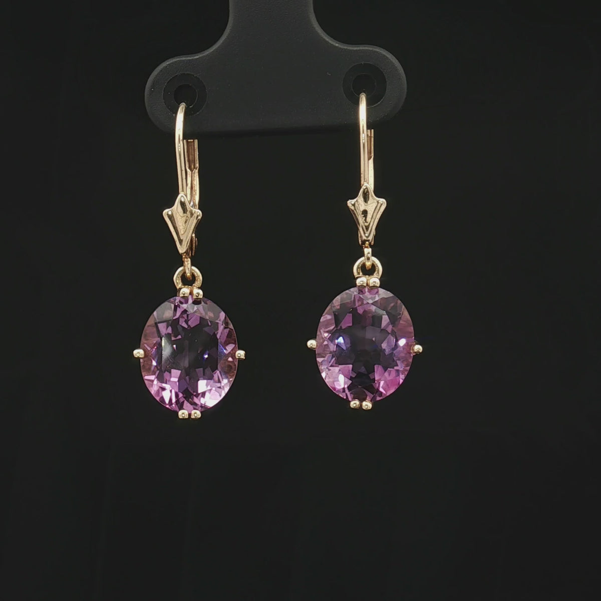 Colored Stone Earring