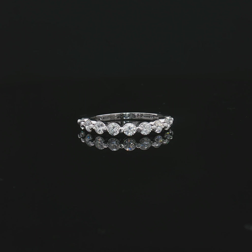 Diamond Wedding Bands  -  Women'