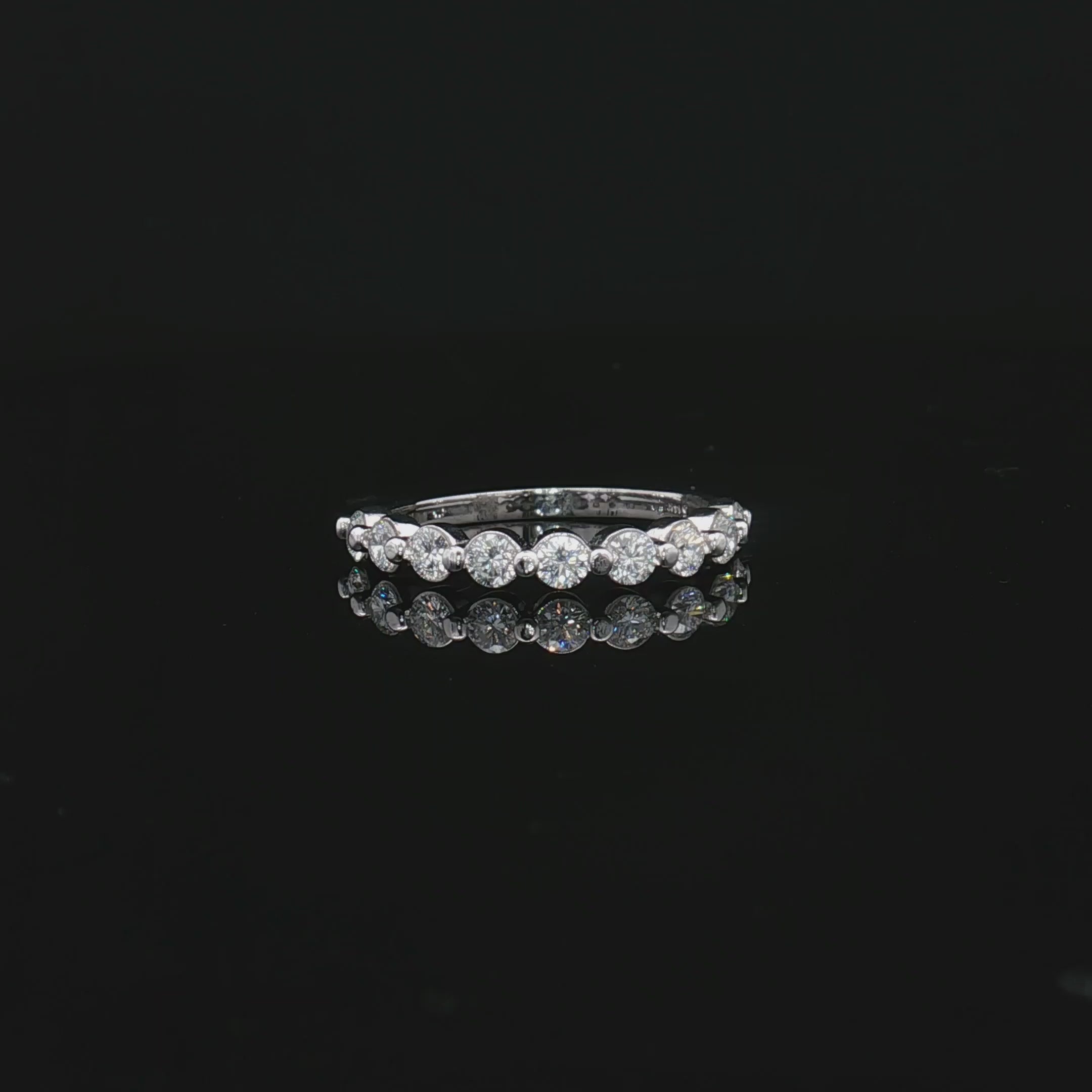 Diamond Wedding Bands  -  Women'