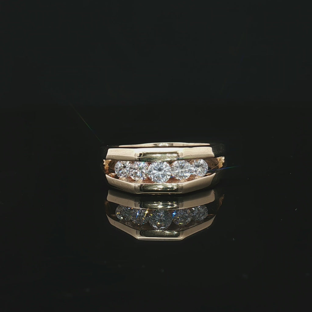 Diamond Fashion Rings  -  Men'