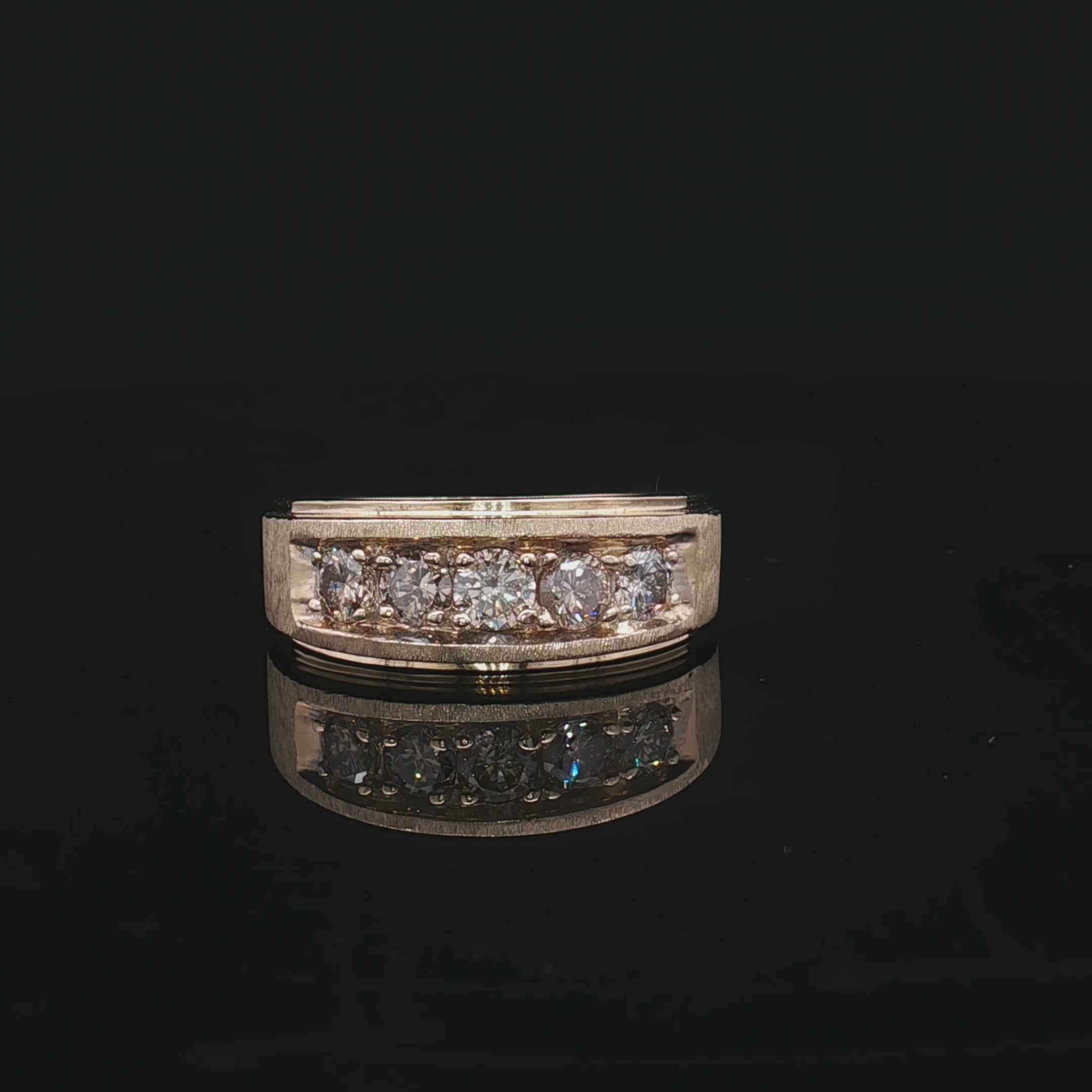 Diamond Fashion Rings  -  Men'
