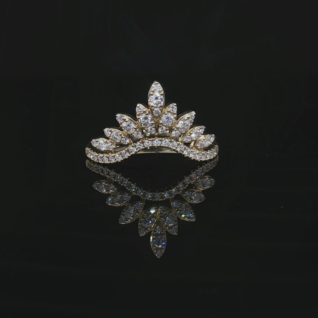 Diamond Wedding Bands  -  Women'