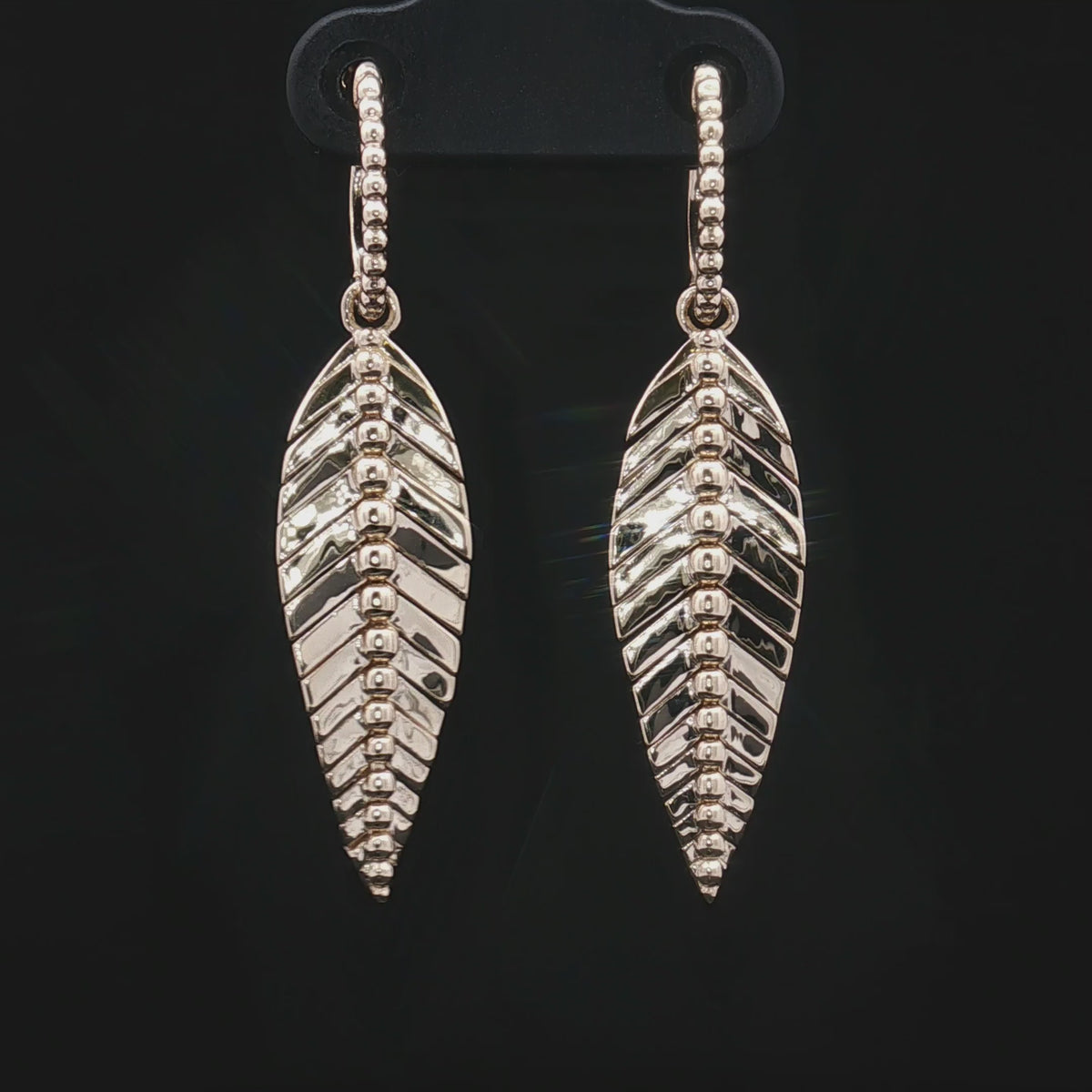 Precious Metal (No Stones) Earring
