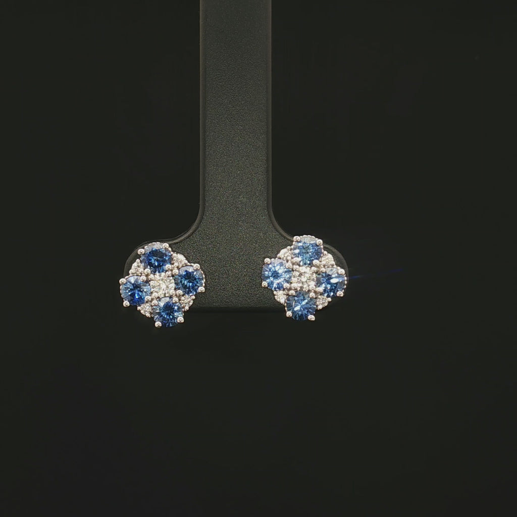 Colored Stone Earring