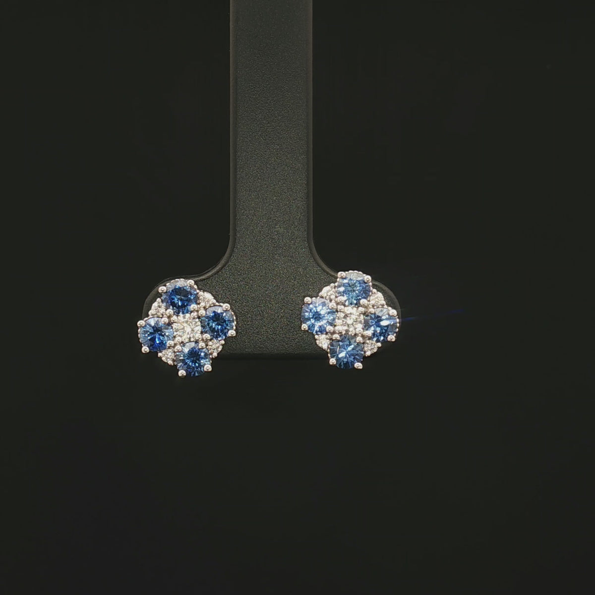 Colored Stone Earring