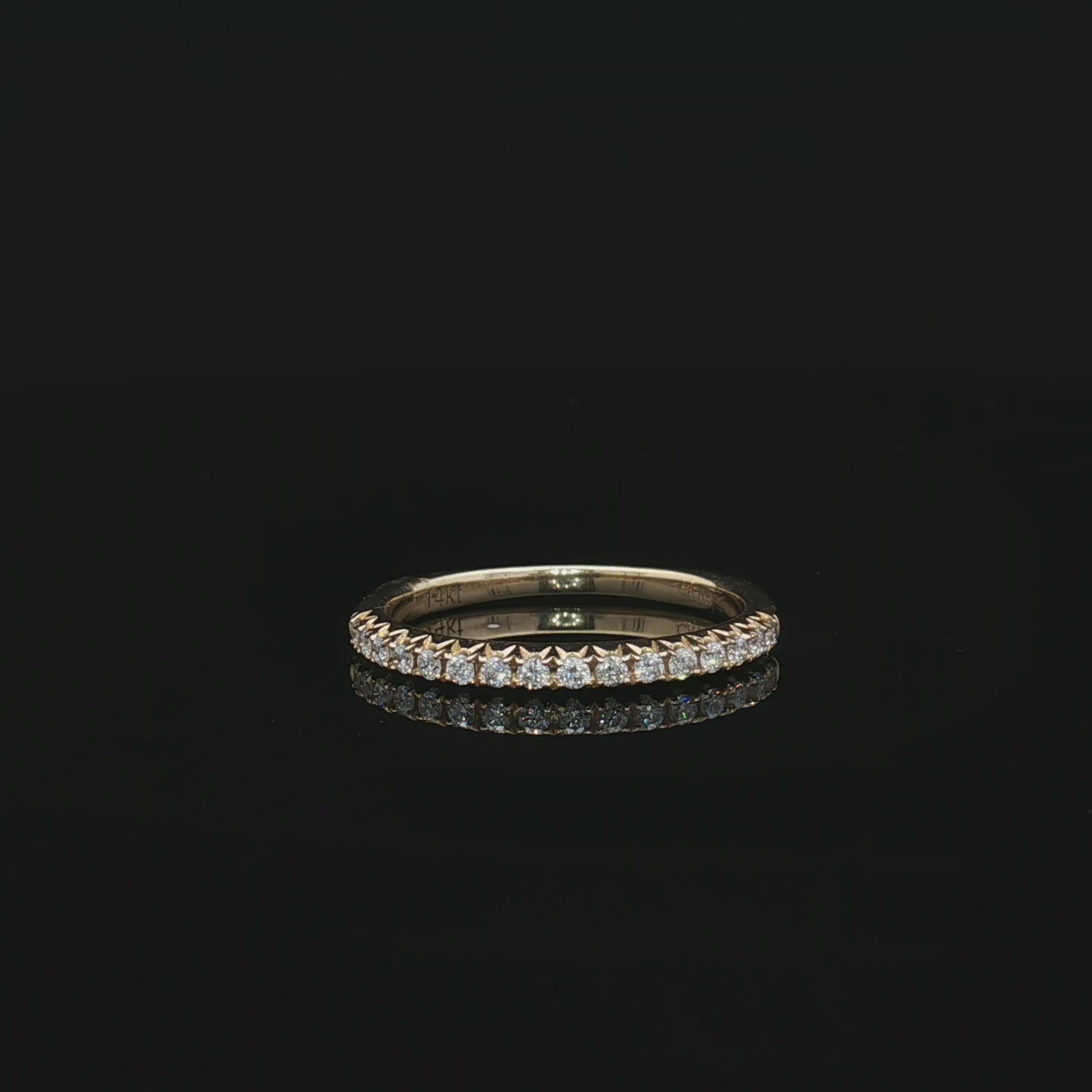 Diamond Wedding Bands  -  Women'