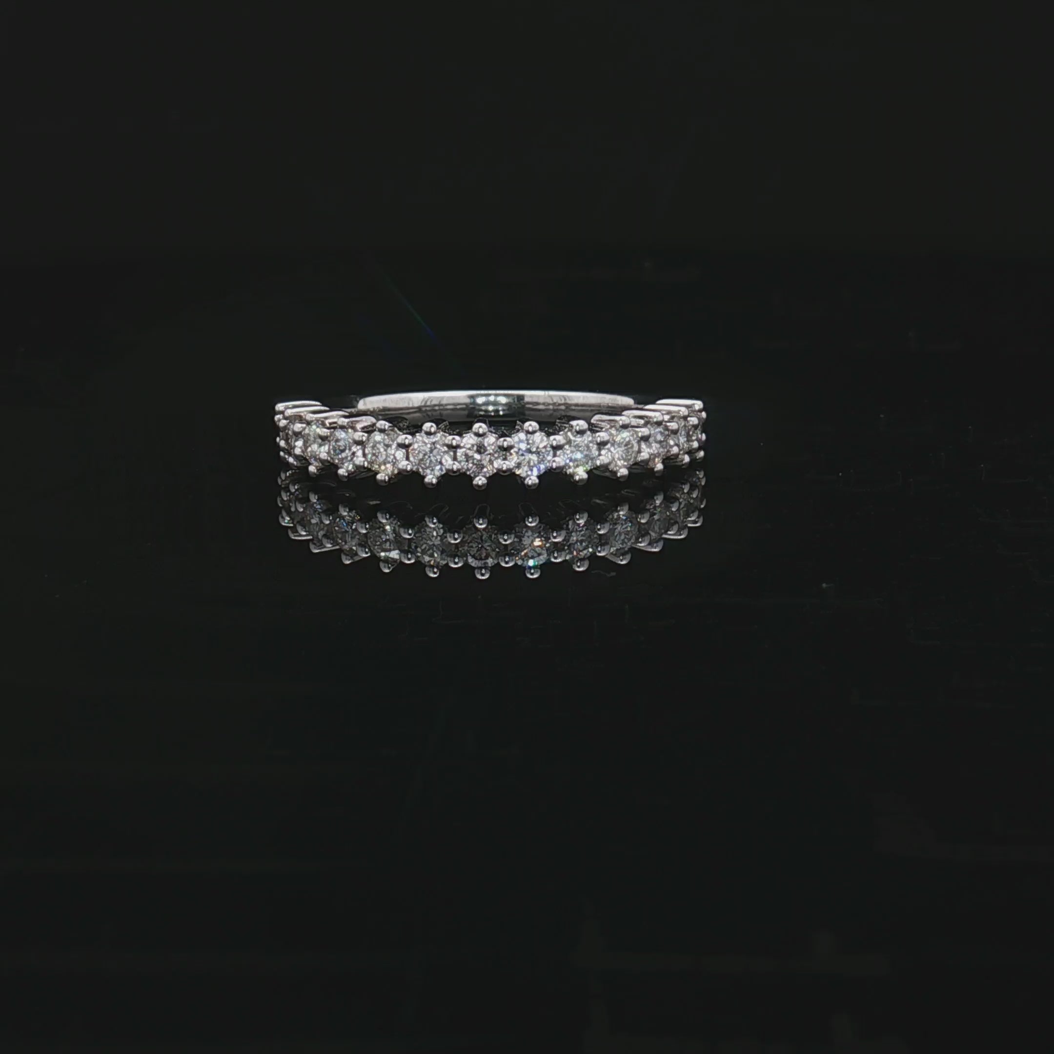 Diamond Wedding Bands  -  Women'
