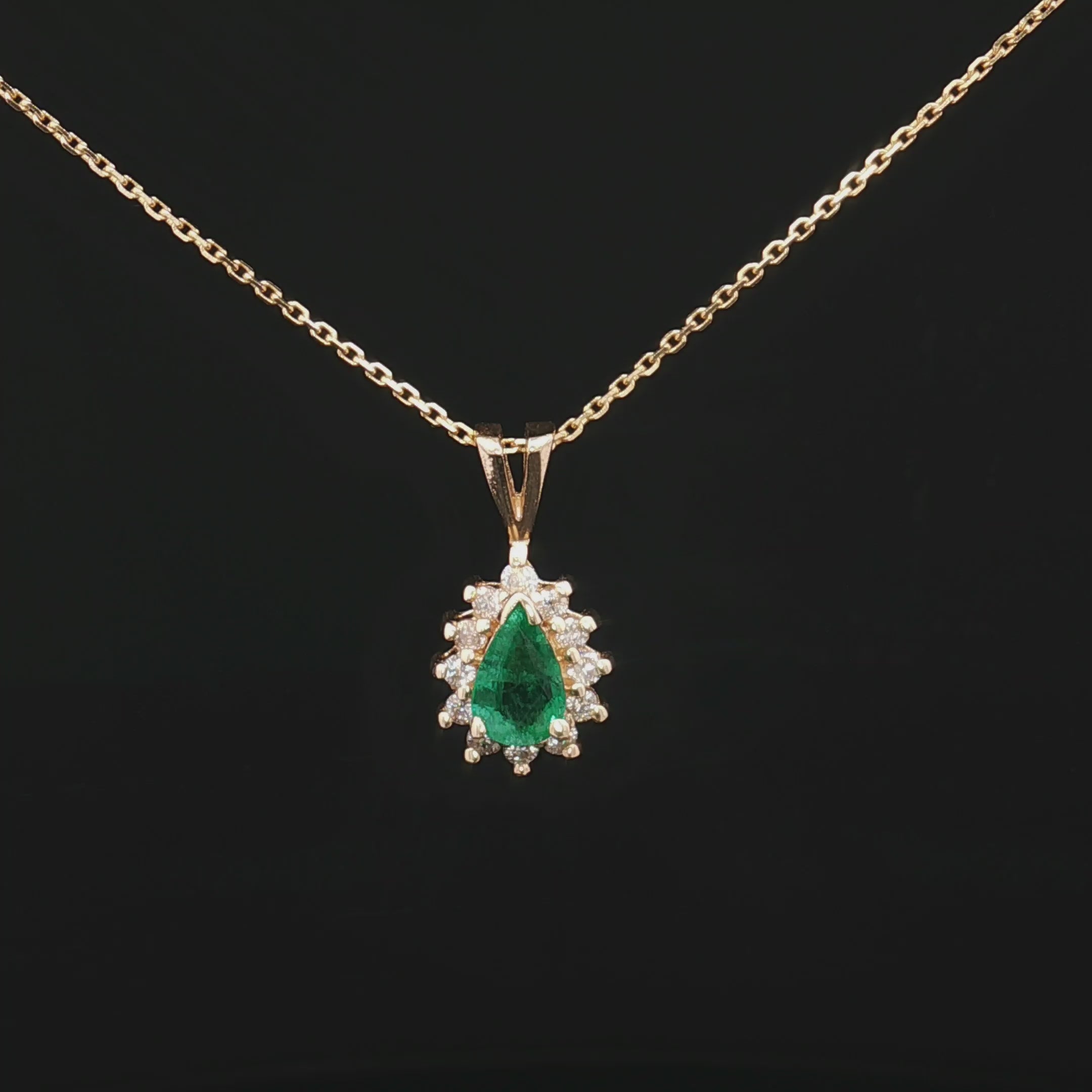 Colored Stone Pendant