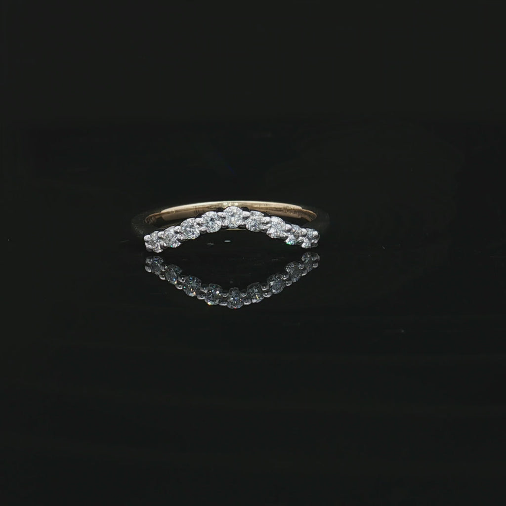 Diamond Wedding Bands  -  Women'