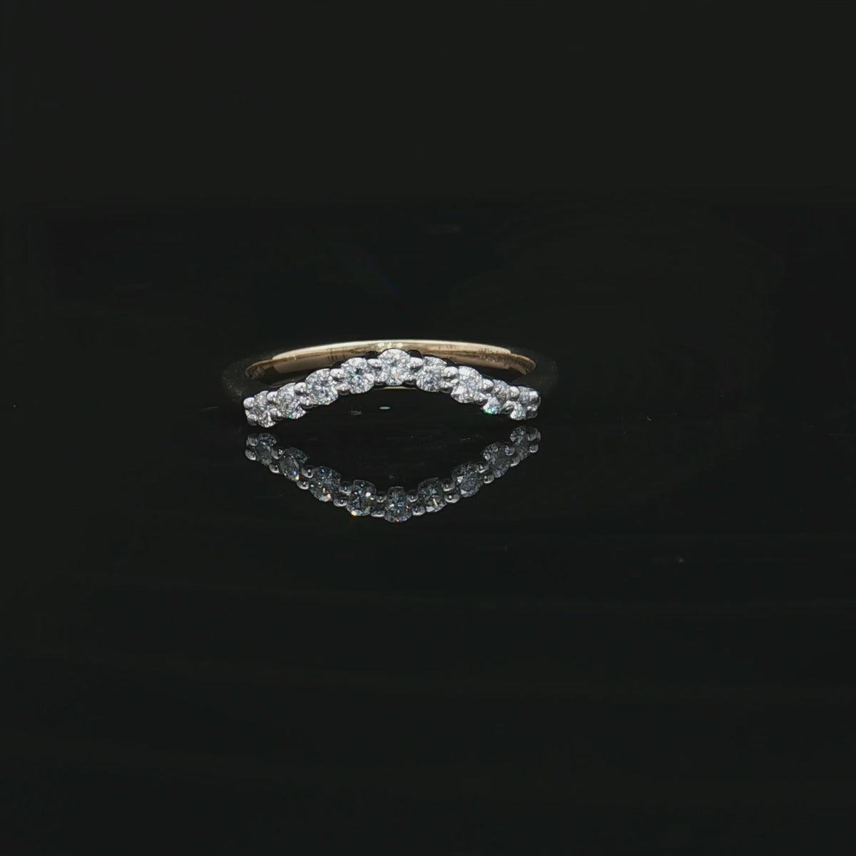 Diamond Wedding Bands  -  Women'