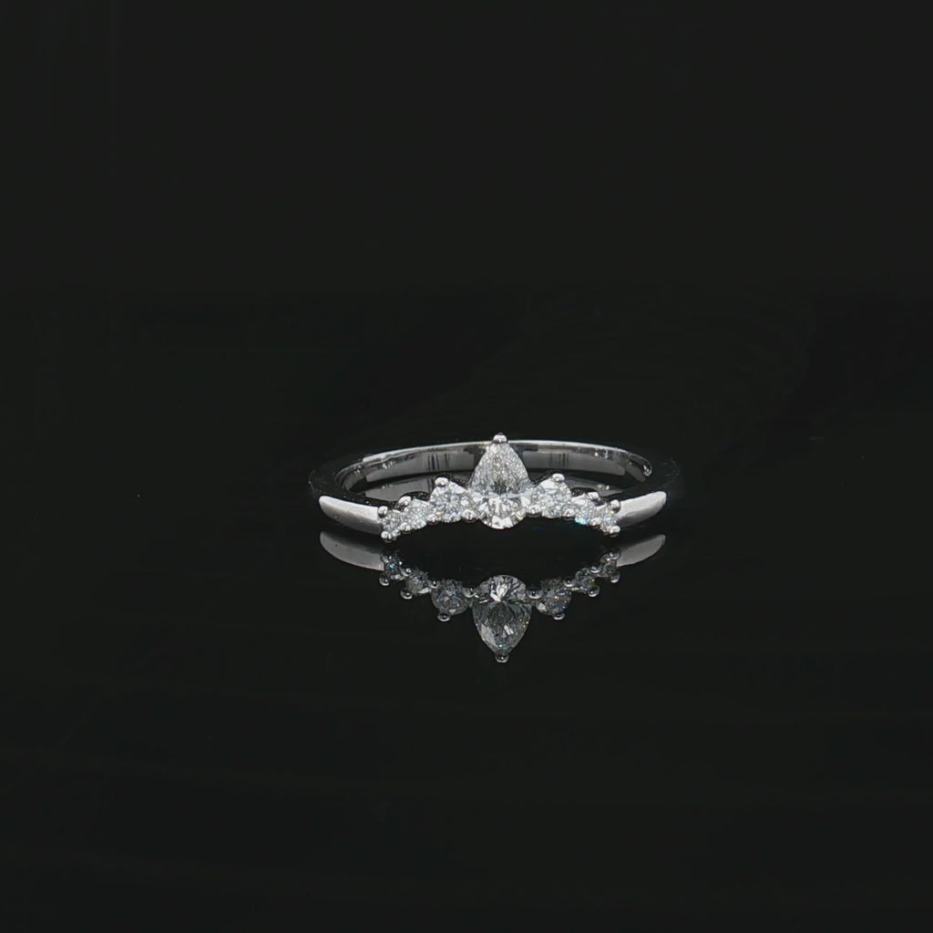 Diamond Wedding Bands  -  Women'