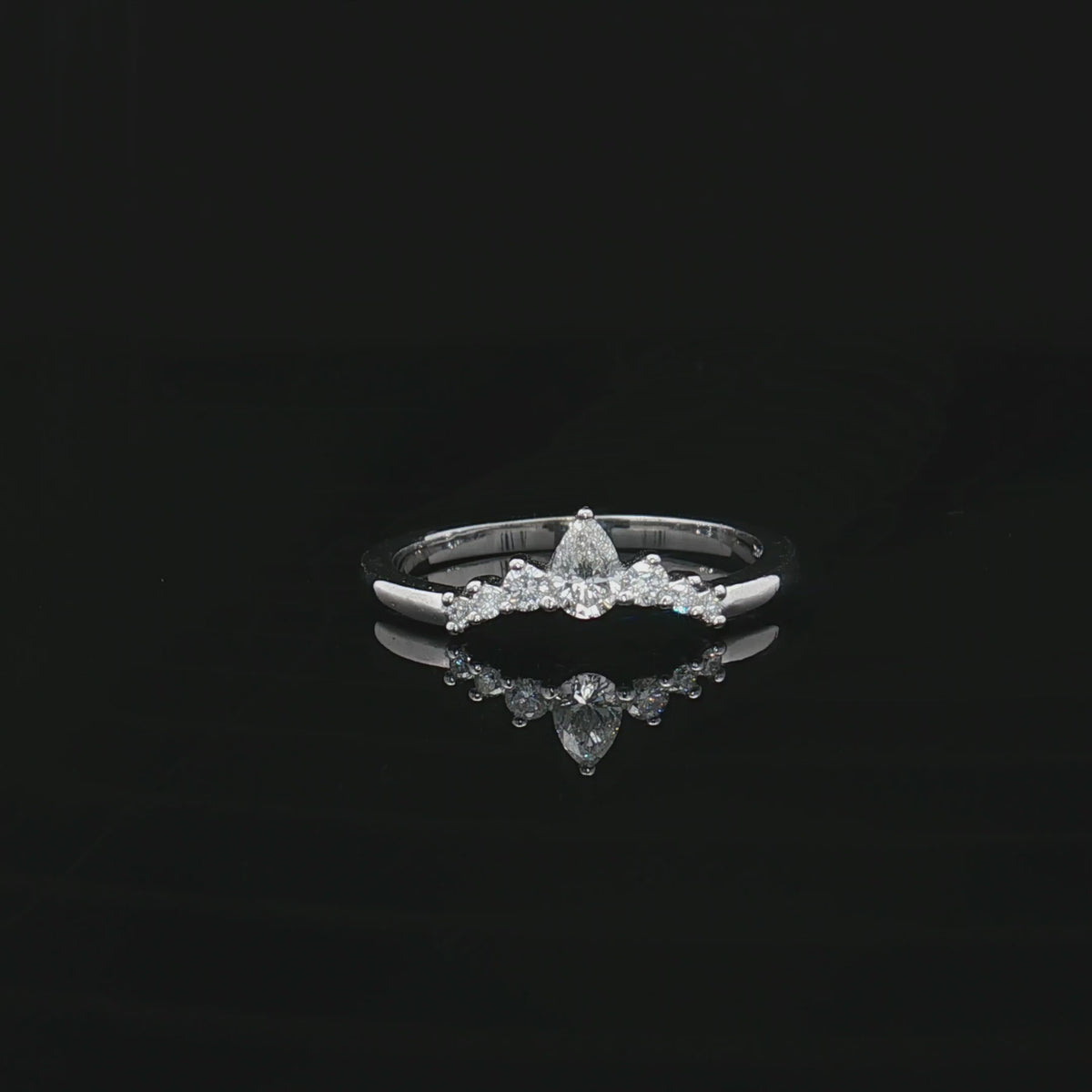 Diamond Wedding Bands  -  Women'