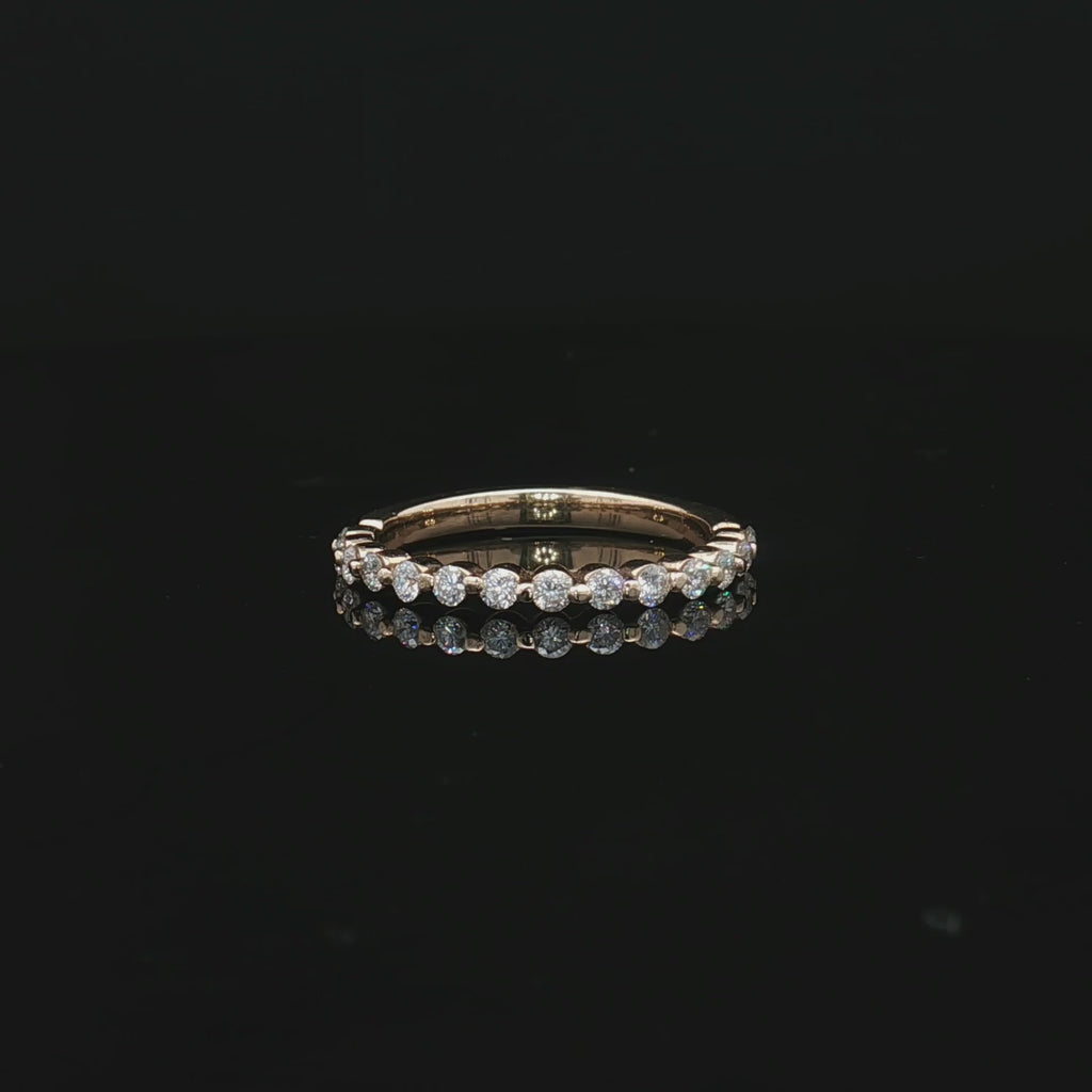 Diamond Wedding Bands  -  Women'