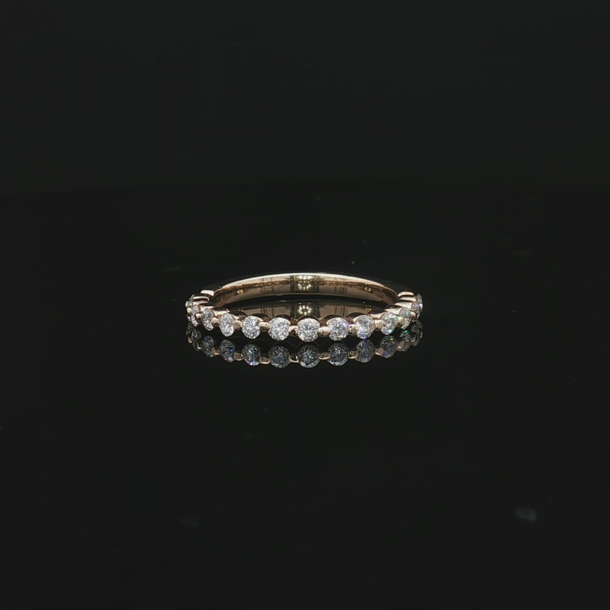 Diamond Wedding Bands  -  Women'