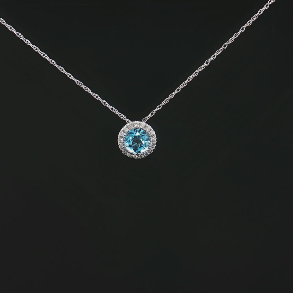 Colored Stone Pendant
