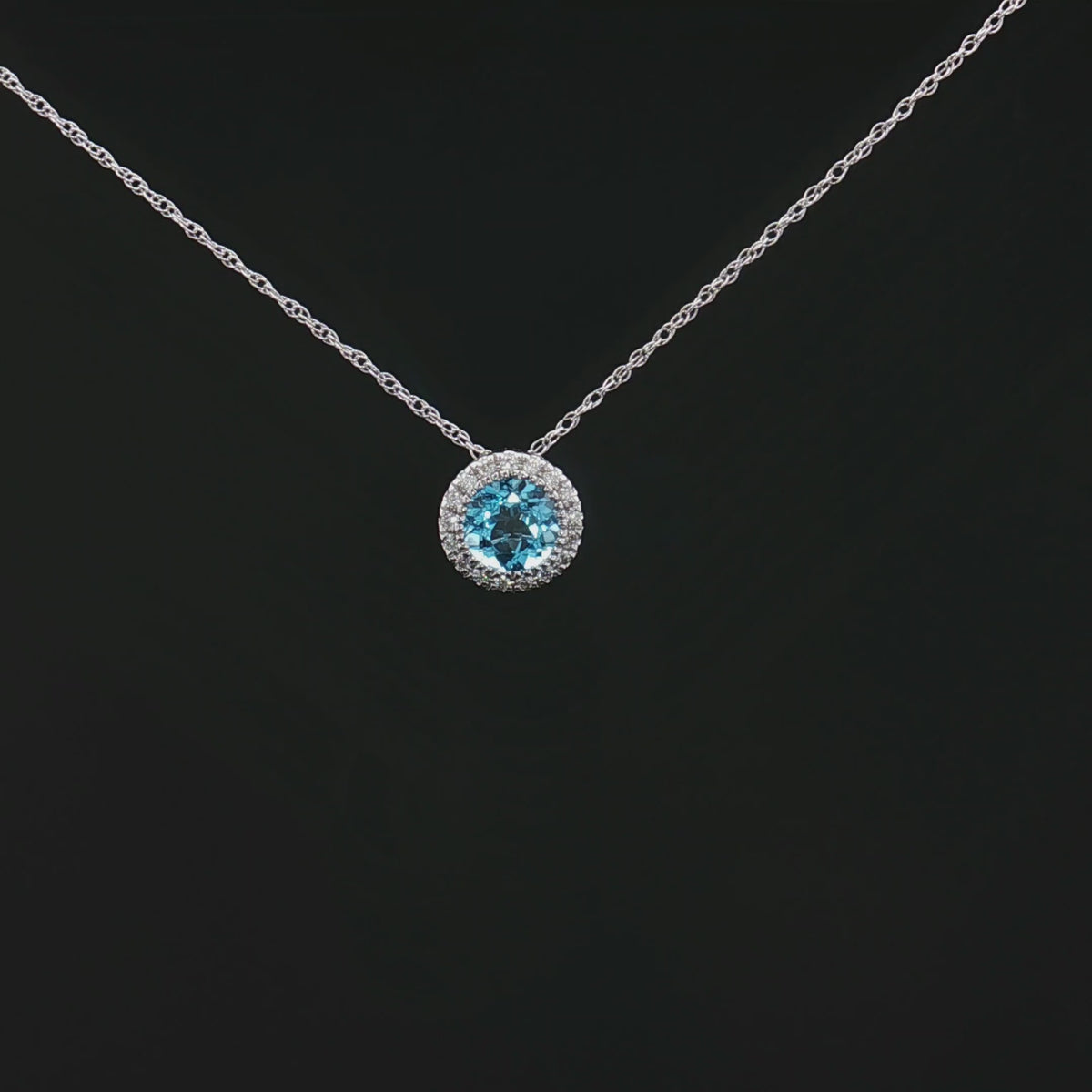 Colored Stone Pendant