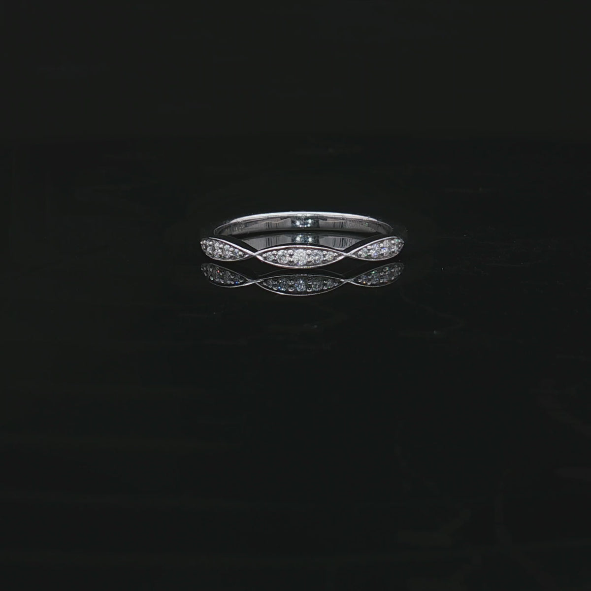 Diamond Wedding Bands  -  Women'