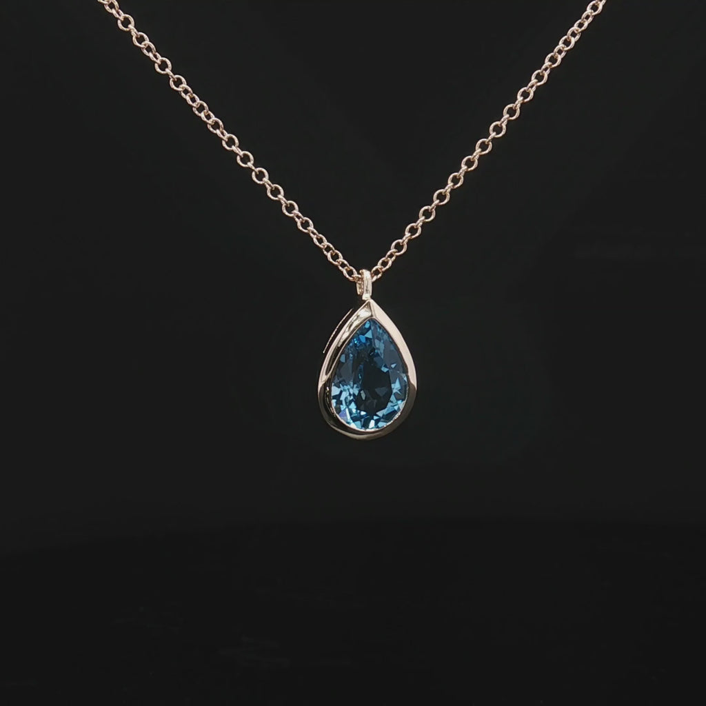 Colored Stone Pendant
