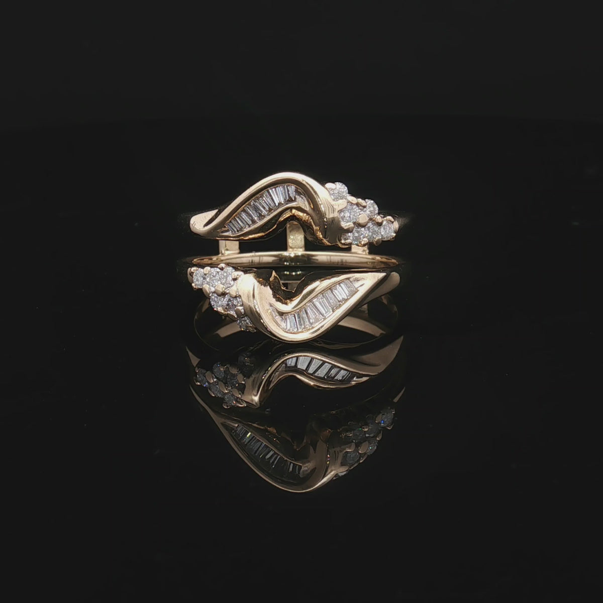 Diamond Wedding Bands  -  Women'