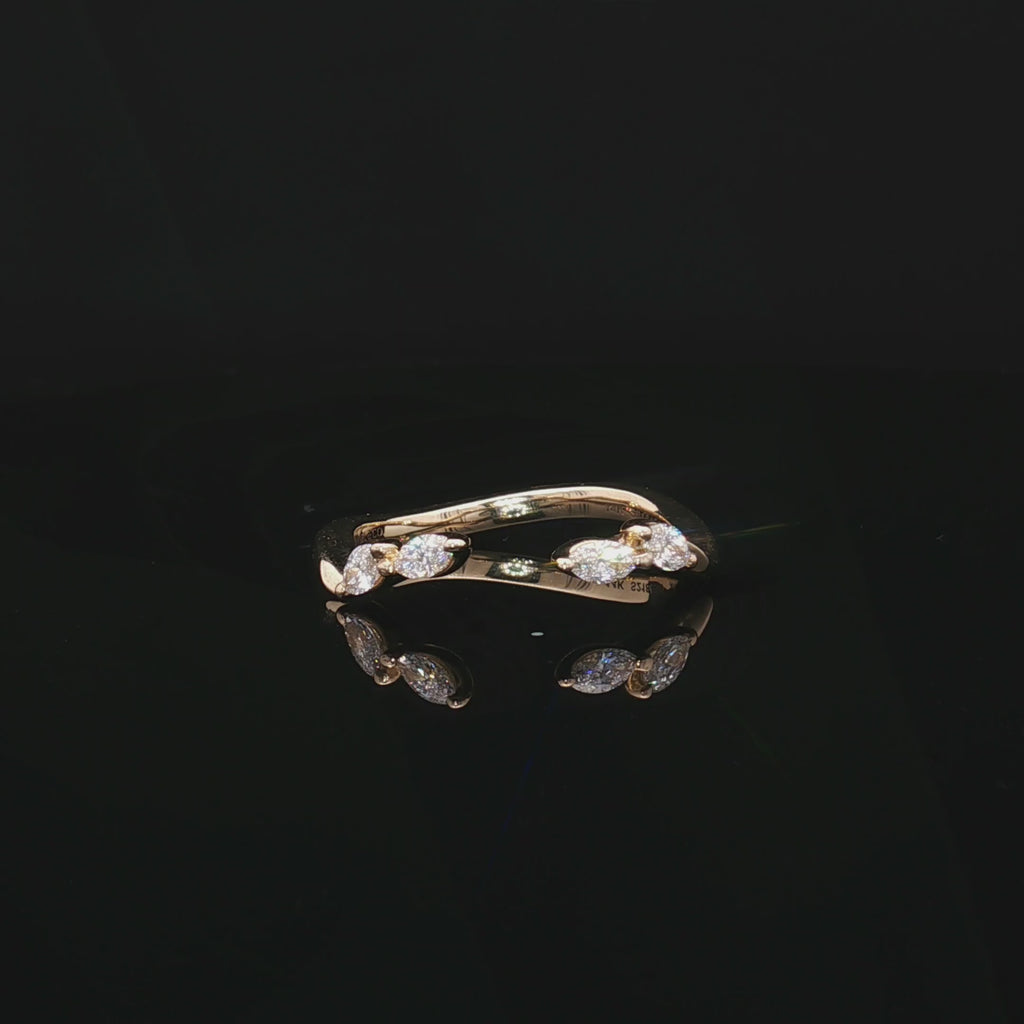 Diamond Wedding Bands  -  Women'