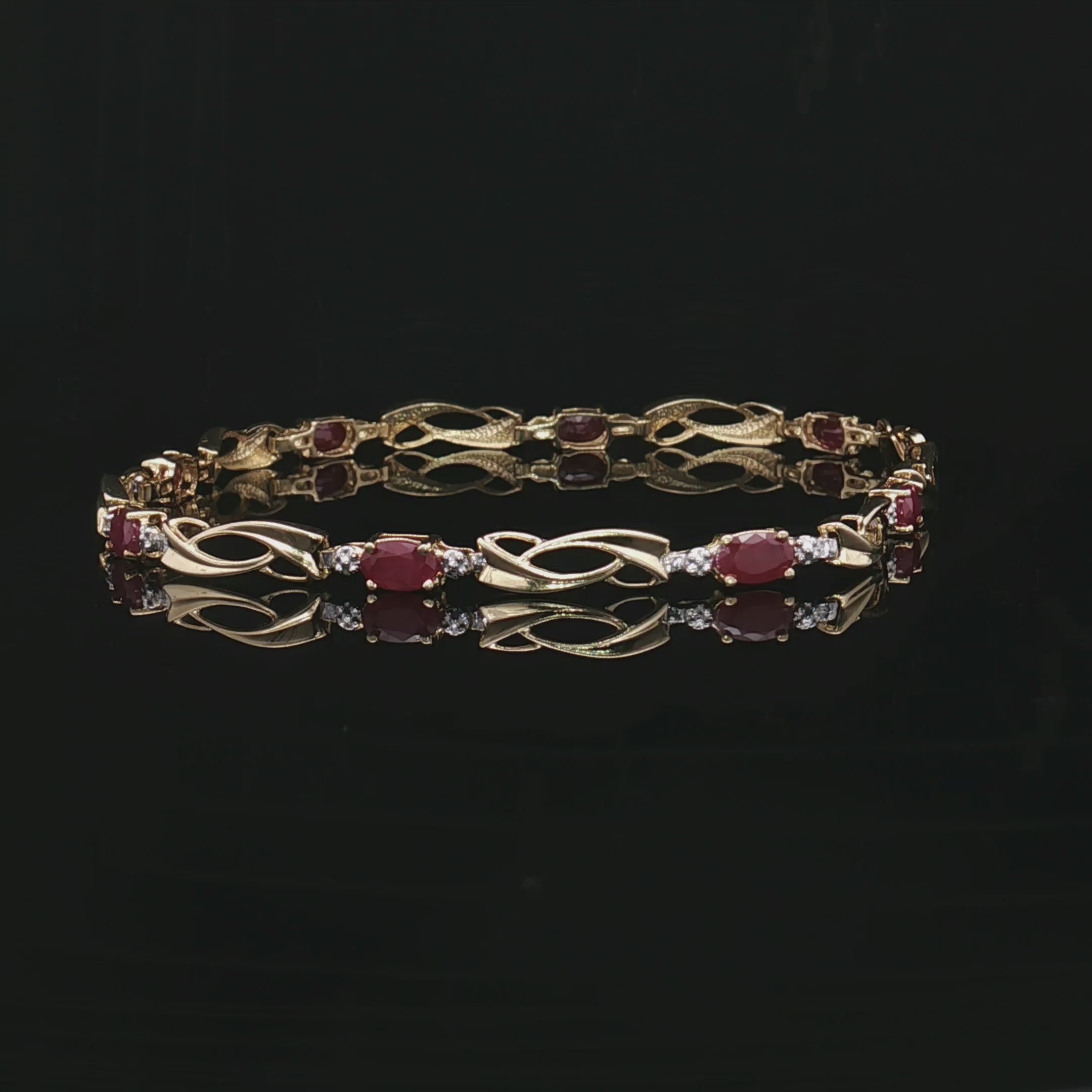 Colored Stone Bracelet