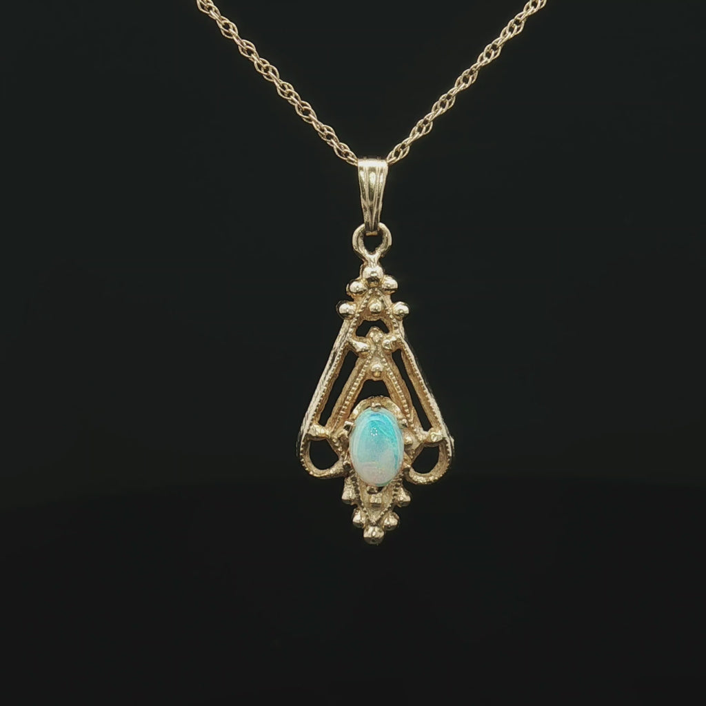 Colored Stone Pendant