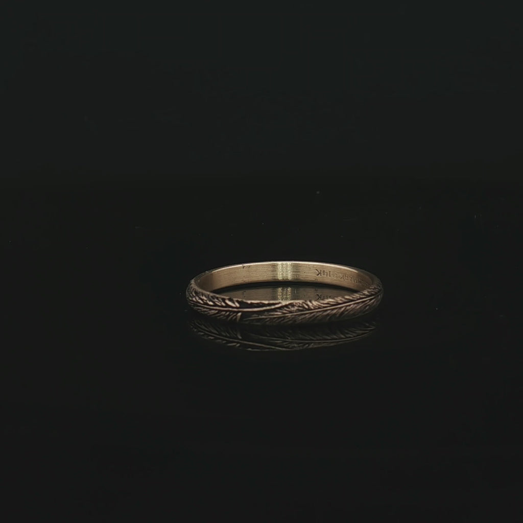 Precious Metal (No Stones) Wedding Bands  -  Women'