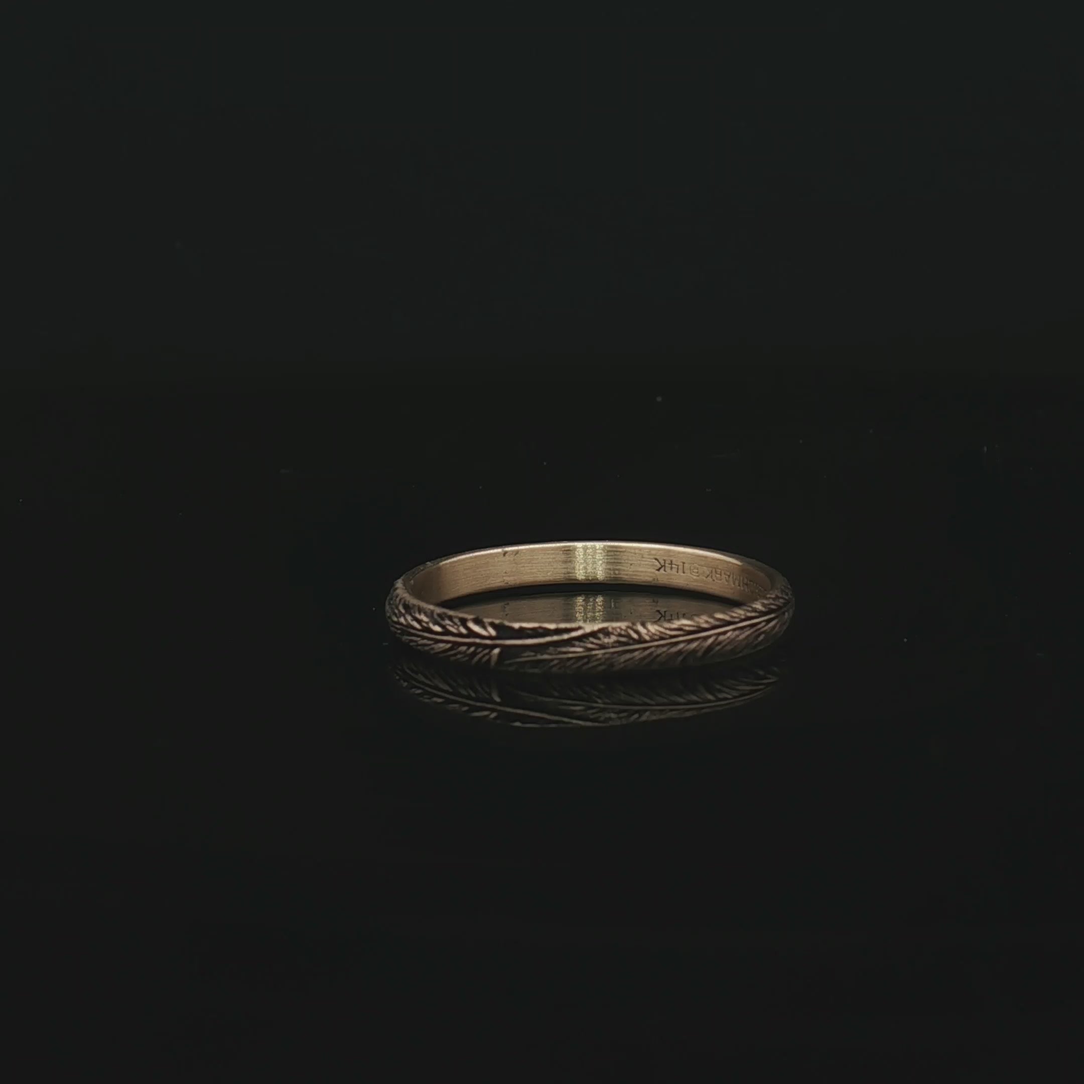 Precious Metal (No Stones) Wedding Bands  -  Women'