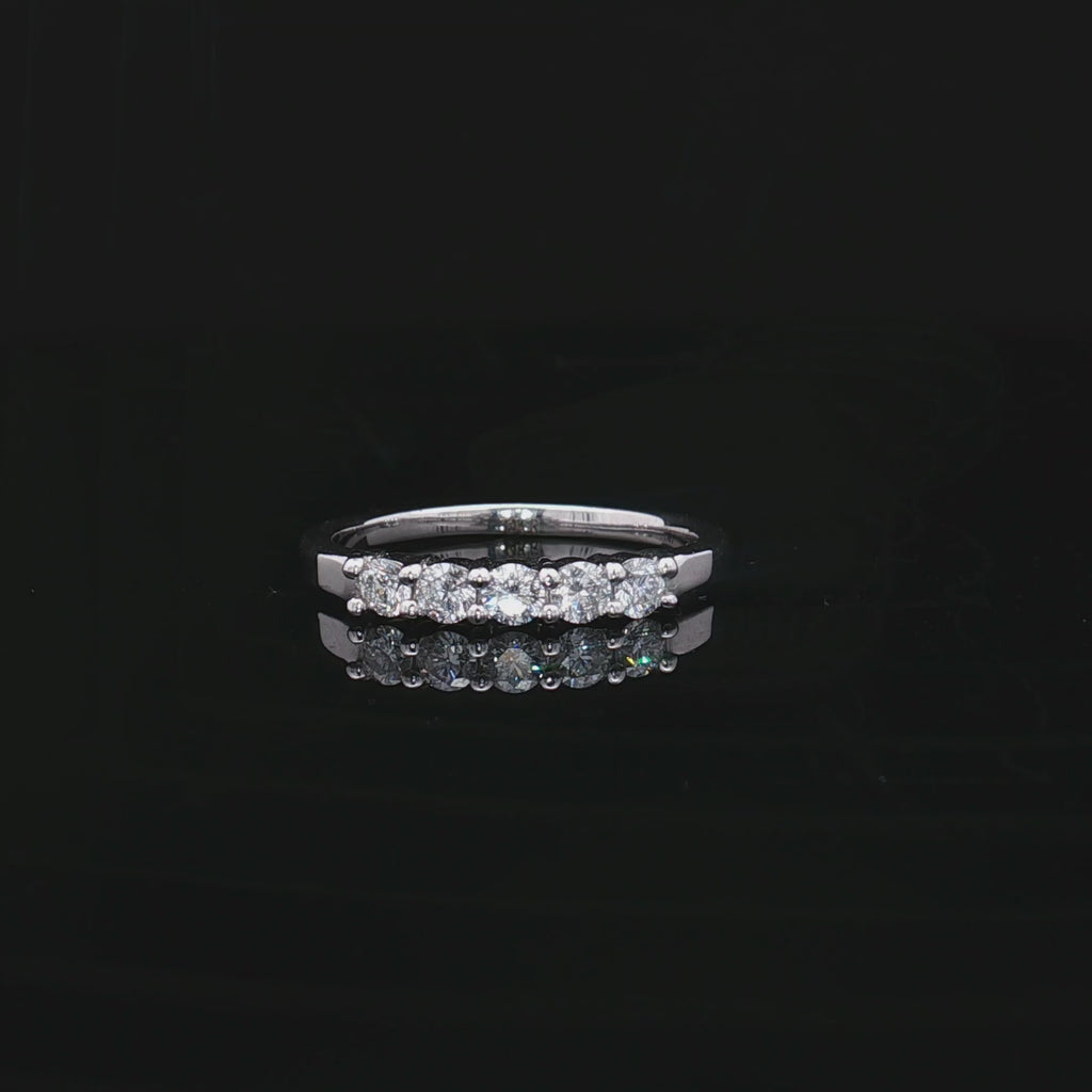 Diamond Anniversary Ring
