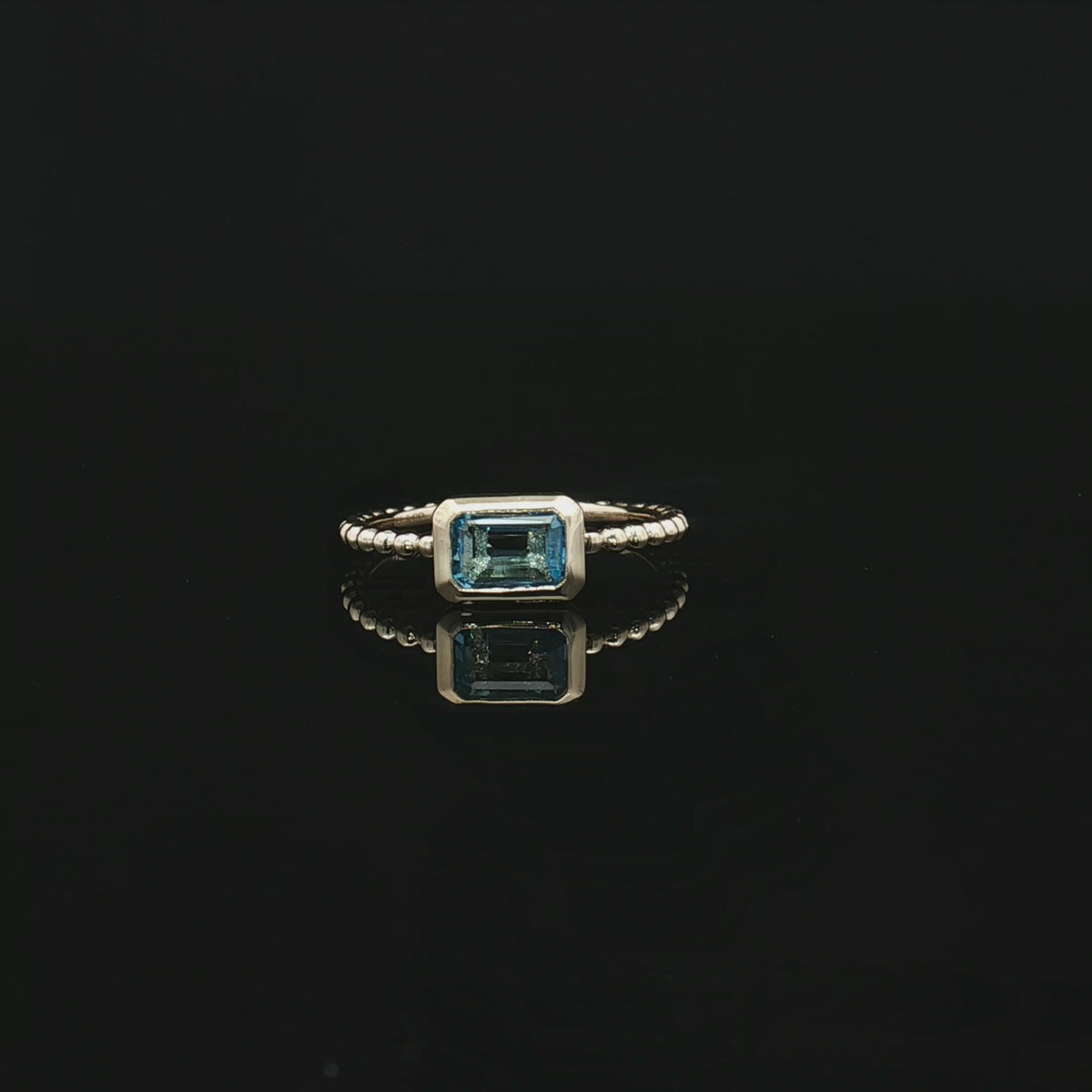 Colored Stone Rings  -  Women'