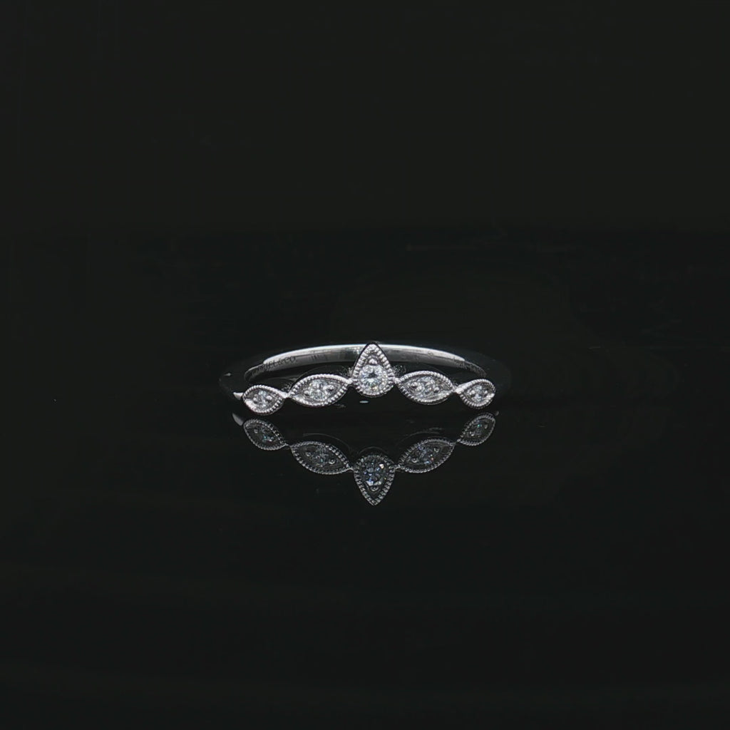 Diamond Wedding Bands  -  Women'