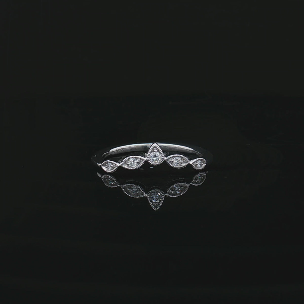 Diamond Wedding Bands  -  Women'