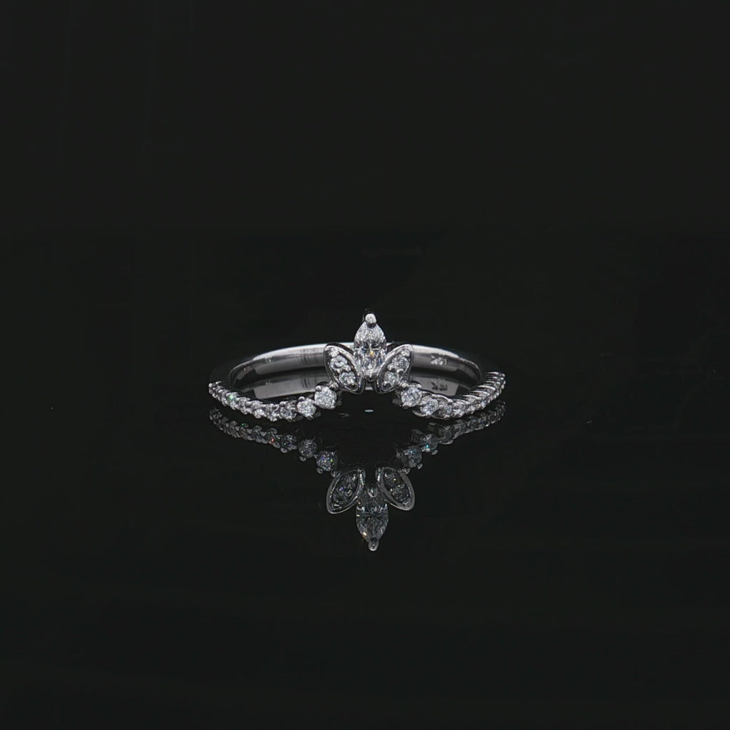 Diamond Wedding Bands  -  Women'