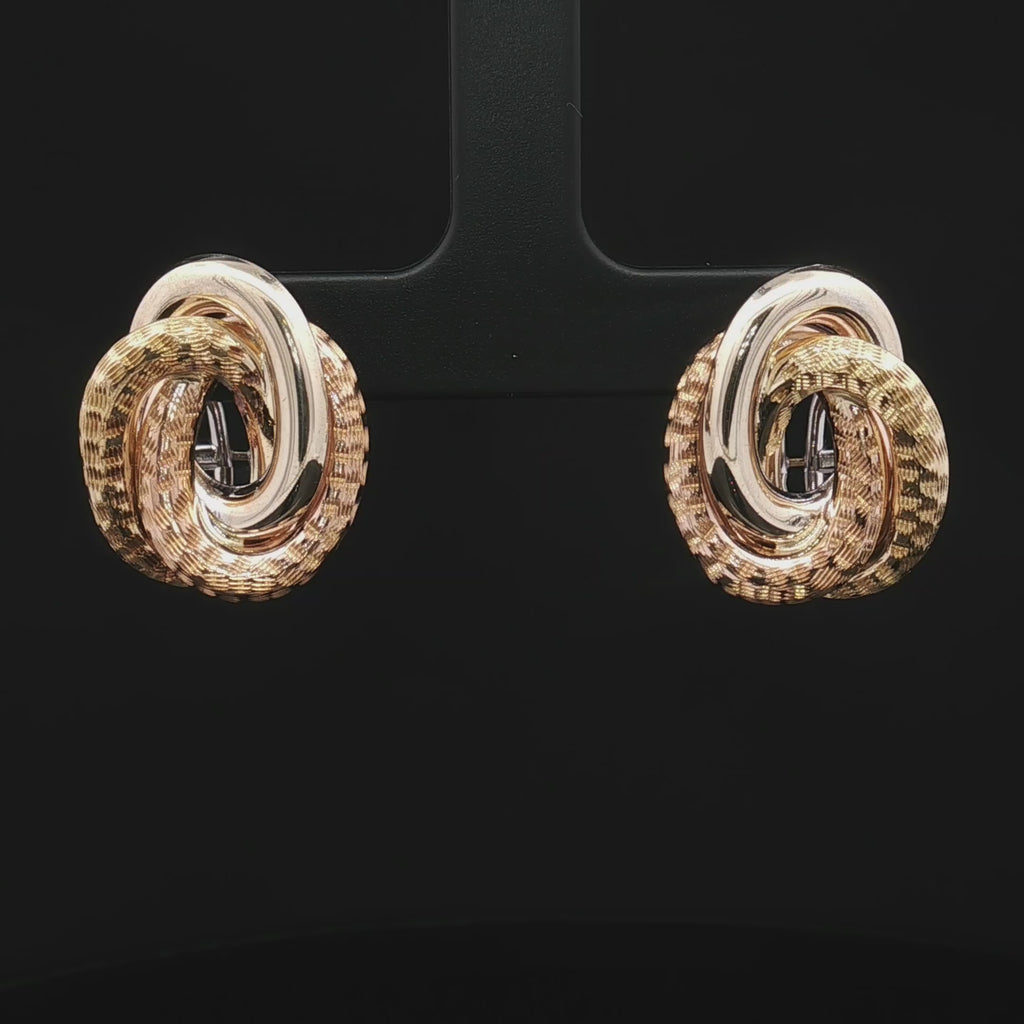 Precious Metal (No Stones) Earring