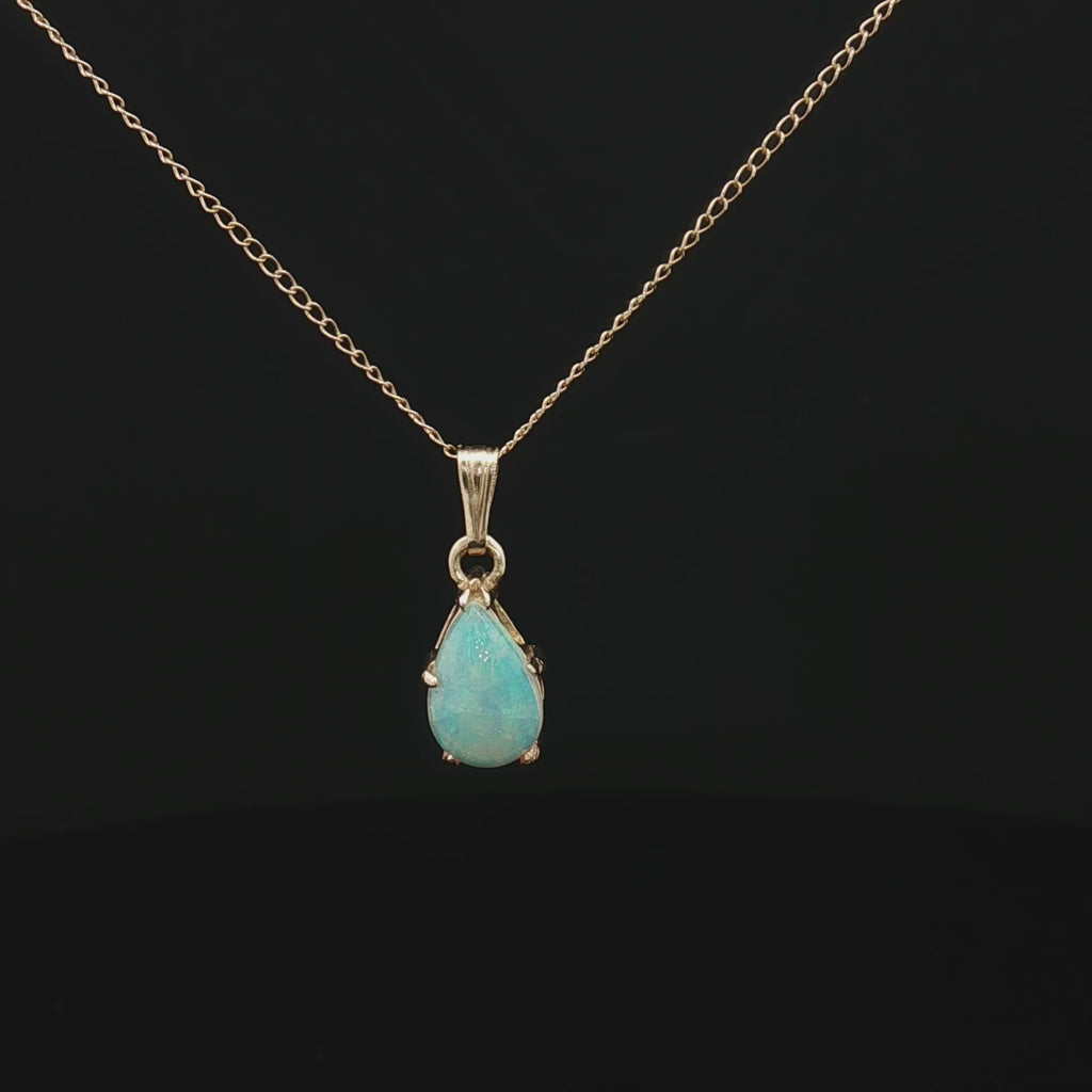 Colored Stone Pendant