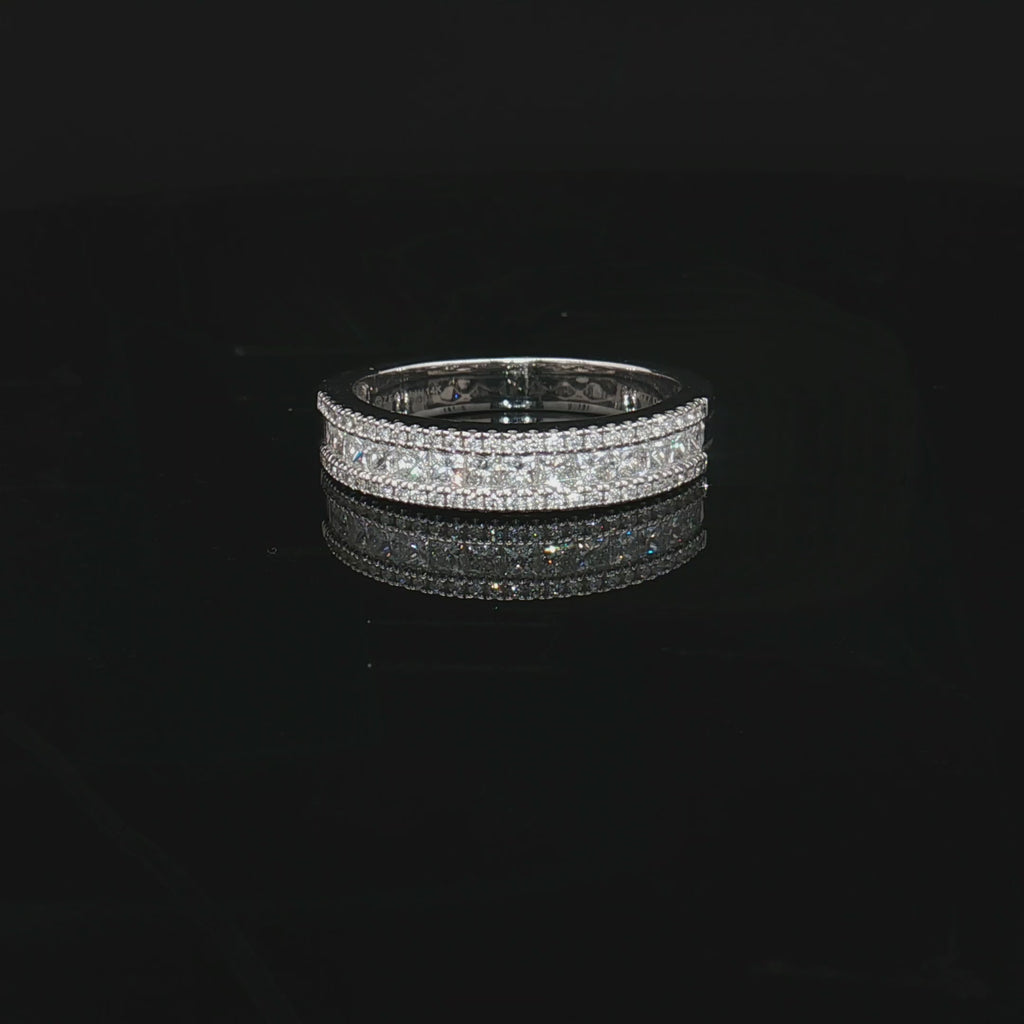 Diamond Wedding Bands  -  Women'