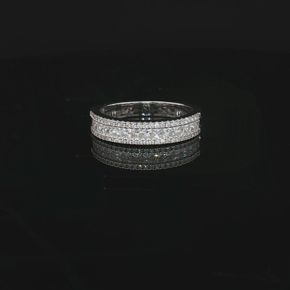 Diamond Wedding Bands  -  Women'