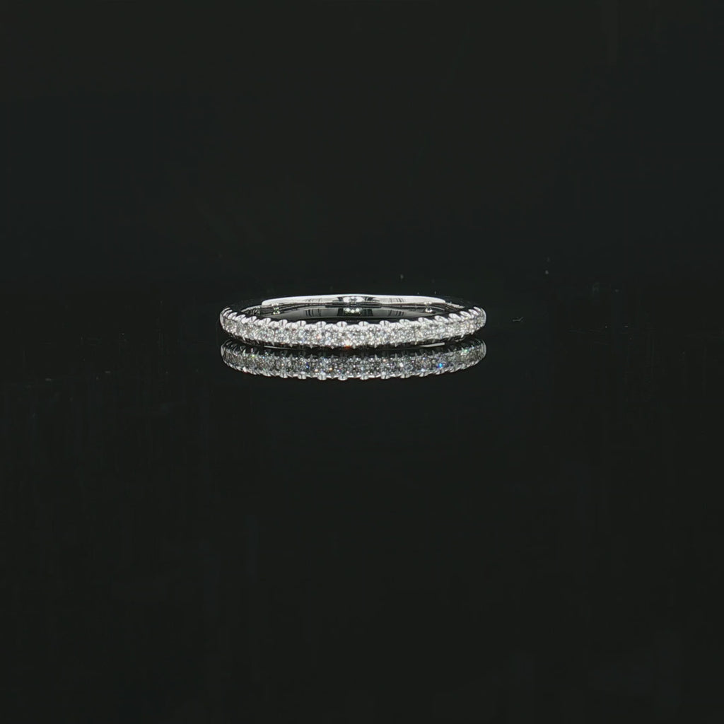 Diamond Wedding Bands  -  Women'