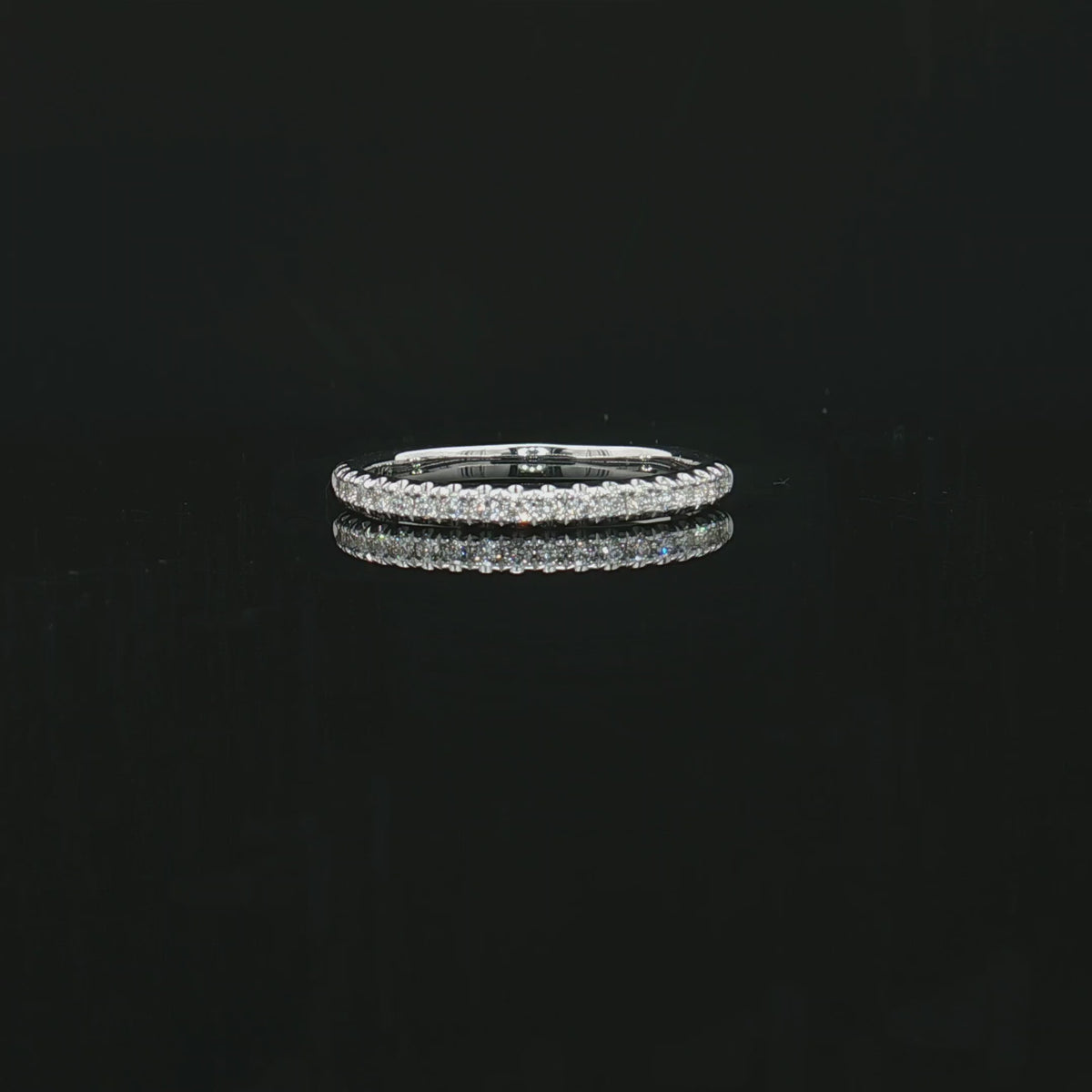 Diamond Wedding Bands  -  Women'
