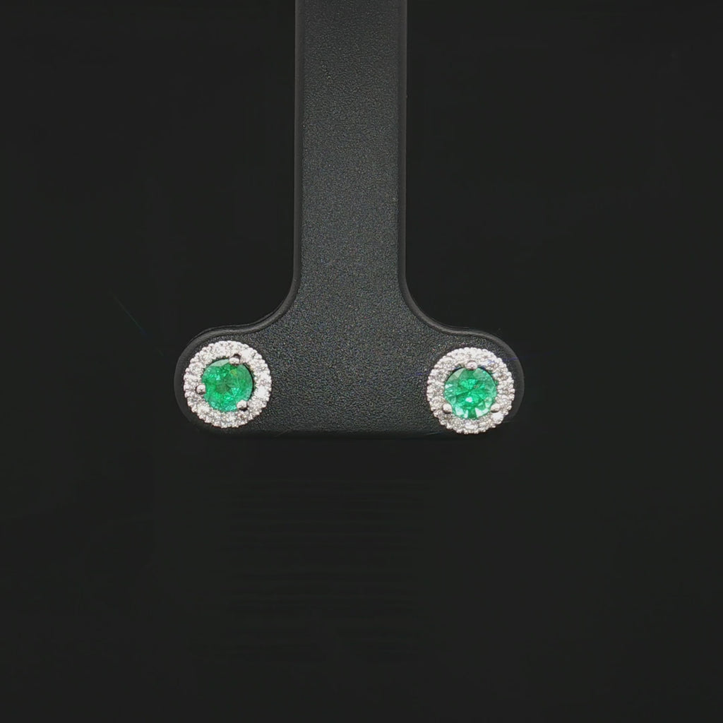 Colored Stone Earring