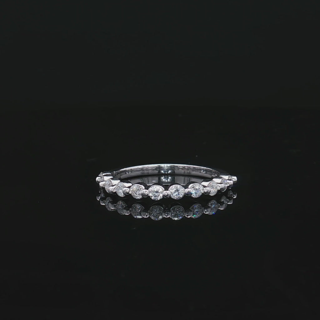 Diamond Wedding Bands  -  Women'