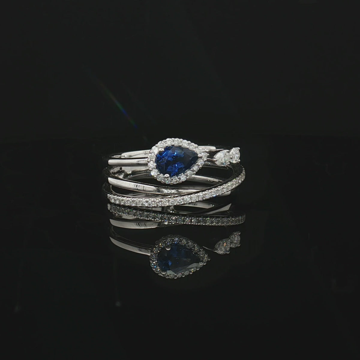 Colored Stone Rings  -  Women'