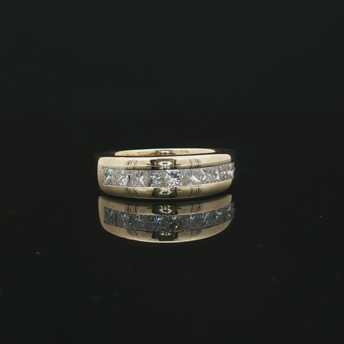Diamond Fashion Rings  -  Men'