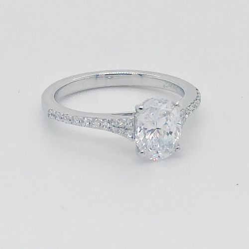 14K WG Diamond Engagement Ring - David Spicer Jewelers